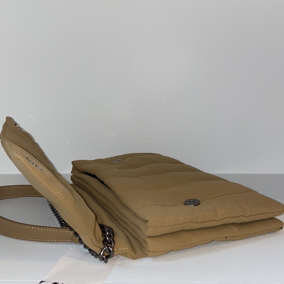 👛HP👛 𝗭𝗮𝗿𝗮 𝗡𝗪𝗧 • Quilted Cream Shoulder Bag Minimalist Flap Purse - Picture 12 of 16